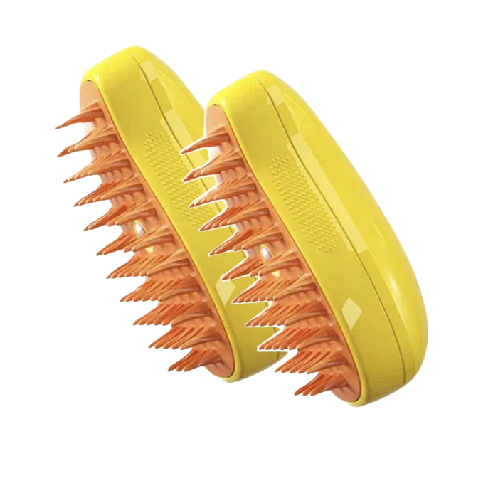 Cepillo Vaporizador 3 en 1 para Perros y Gatos