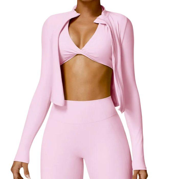 Camiseta Deportiva Manga Larga para Mujer
