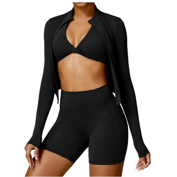 Camiseta Deportiva Manga Larga para Mujer