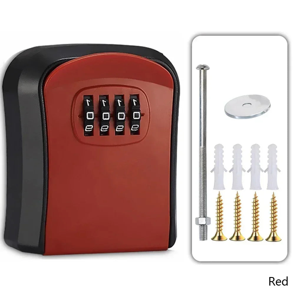 Caja de Llaves con Cerradura y Combinación