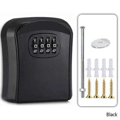 Caja de Llaves con Cerradura y Combinación